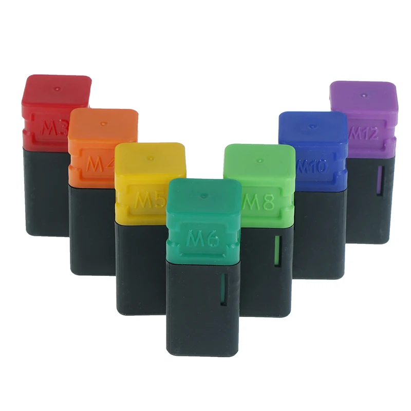 1 Set HELTC New M3-M12 Replacement Riveter Gun Part Threaded Mandrel For Hand Nut Rivet Metric