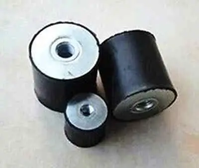 

2pcs New 10*10*M4 M4 DD Type Rubber Anti Vibration Mount silentblock Base Block
