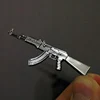 Novelty Counter Strike Gun AK47 Keychain Men Trinket Awp Rifle Sniper CS GO Saber Men's Bag Car Key Chain Jewelry Souvenirs Gift ► Photo 2/6