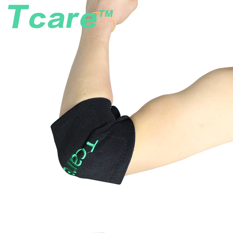 1 пара Tcare турмалин для медицинской помощи самонагревающийся налокотник массажер Магнитная терапия Elebow Поддержка колодки массажер
