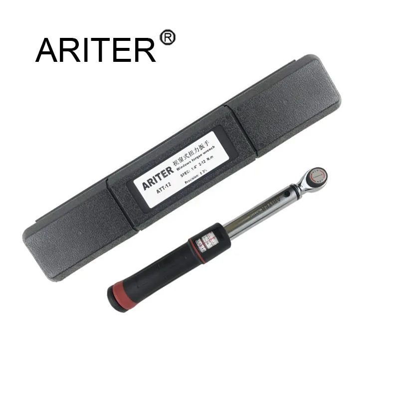 US $41.07 Ariter 3 Accuracy Adjustable Auto Torque Wrench 12 Square Drive 20330nM Multitool Torque Wrench Bike Set