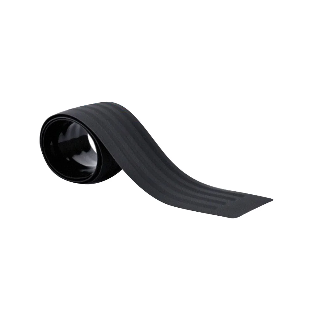 

Black JDM Rear Bumper Guard Protector Trim Cover Sill Plate Trunk Rubber Pad Kit