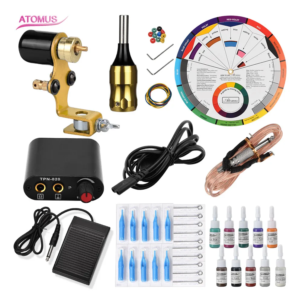 

Tattoo Machine Rotary Pen Set Rotary Machine Tatoo Kit Gun Equipamento Studio De Tatuaje Nueva Llega Suplies Tatuar Maquina Kits