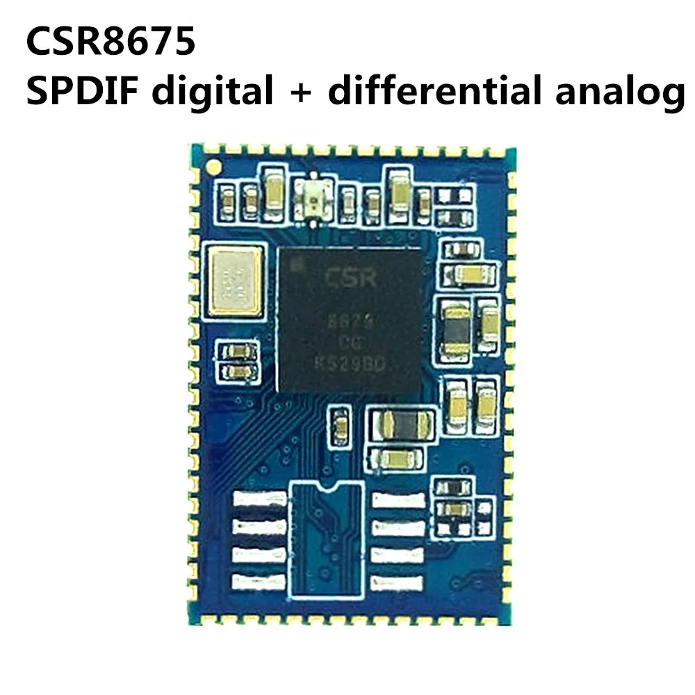 CSR8675 стерео Bluetooth 5 0 аудиомодуль группа SPDIF дифференциальное волокно