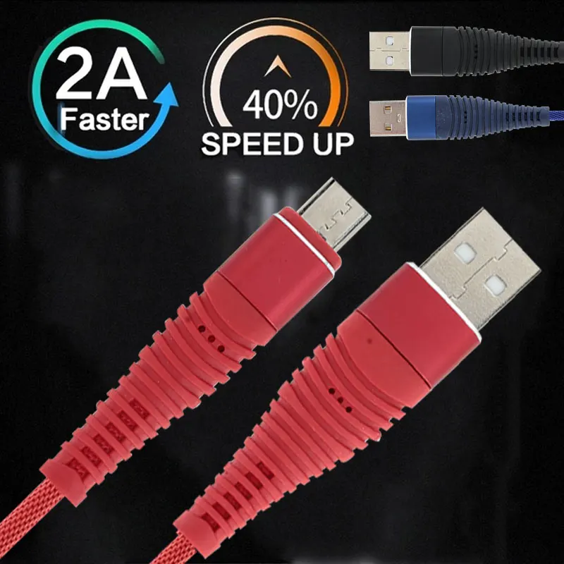 2018 кабель для зарядки Универсальный Micro USB планшета PC 2A зарядный синхронизации