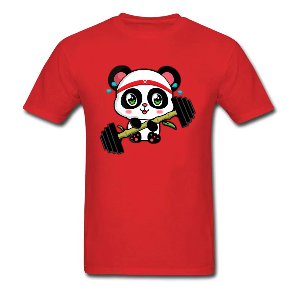 Panda Bench Workout Shirt_red