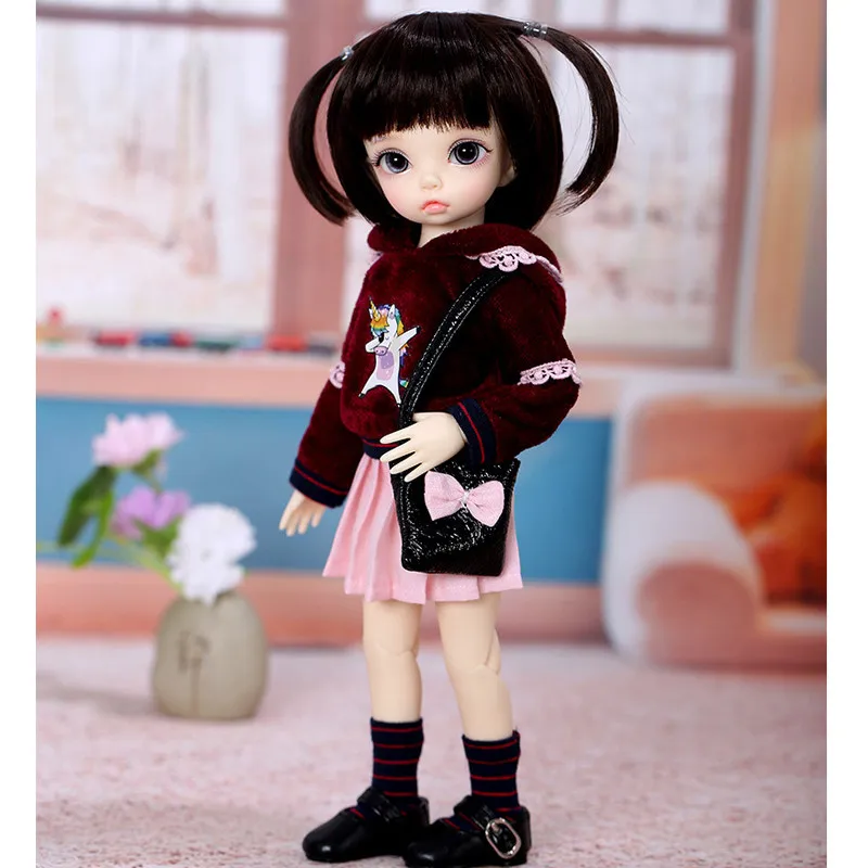 1/6 Девушка bjd кукла BJD/SD куклы шарнирная кукла игрушка kawaii Подарки(с глазами+ макияж+ одежда+ кукольные парики