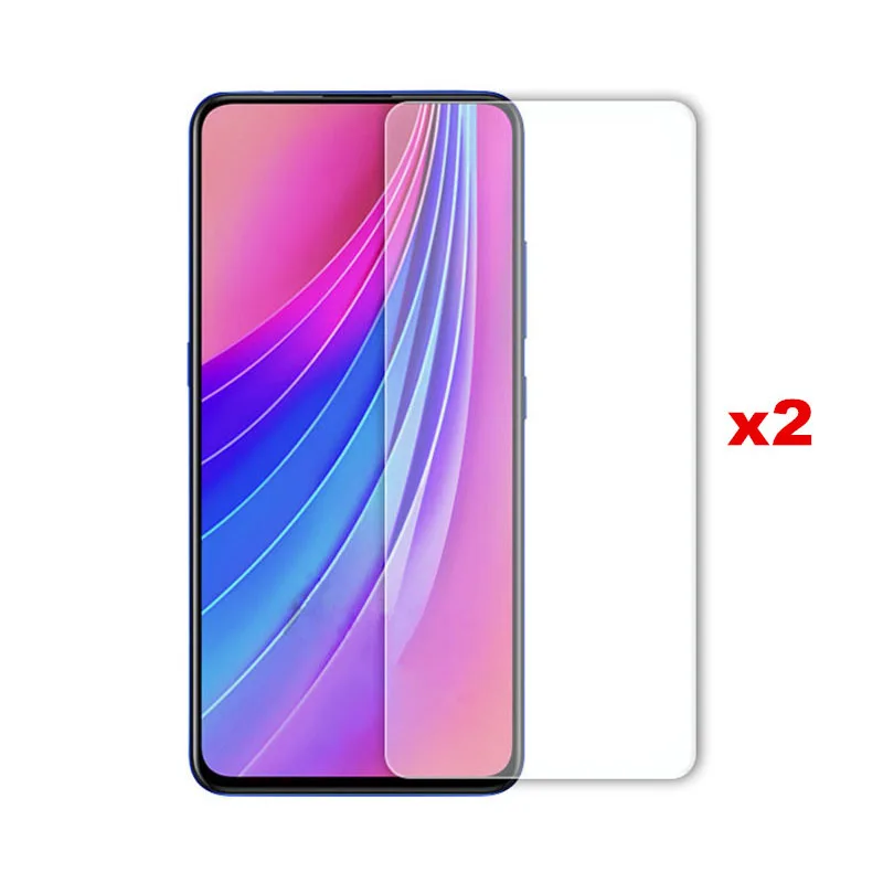 protective glass on For Vivo X27 X27Pro tempered glas for vivo V15 Pro screen protector phone protection film 2.5D For Vivo X27