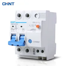 CHINT утечки автоматический выключатель C20 бытовой с электрической защитой воздушный выключатель автоматический выключатель NBE7LE 2P 20A
