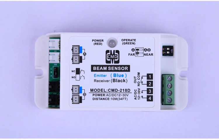 Sensor de Feixe de Segurança Abridor de Garrafas Abridores de Fotocélulas Sensor de Feixe de Porta Feixe Duplo Porta Automática Infravermelho Foto Deslizante 5 Cheap Sensor e detector