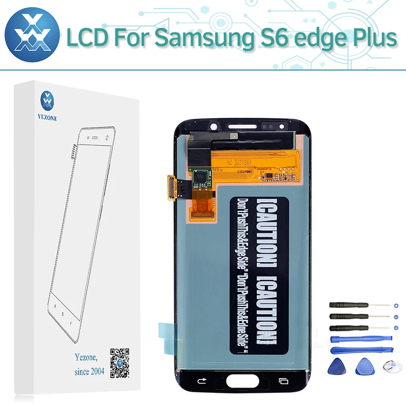 5 1 ''SUPER AMOLED ЖК дисплей для SAMSUNG S6 edge Plus G928 G928F Дисплей Сенсорный экран Galaxy край g925