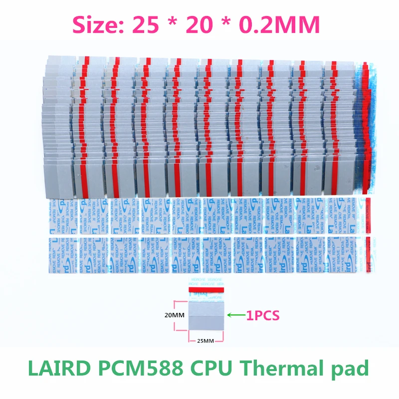 Новый оригинальный Лэрд PCM588 Процессор Термальность Pad термопрокладка cpu Лэрд Термальность