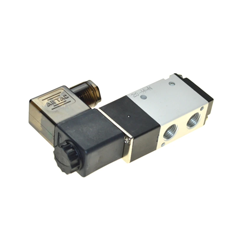 Fevas AC110V 3V210-08 3 Way 2 Position 1/4 Pneumatic Solenoid Valve Alumium Body Fevas AC110V 3V210-08 3 Way 2 Position 1/4 Pneumatic Solenoid Valve Alumium Body
