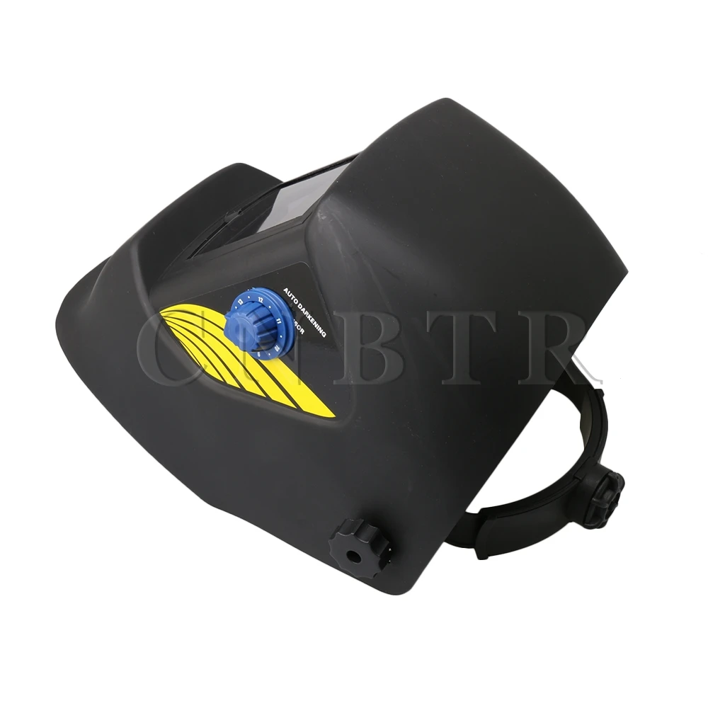 

CNBTR 23x21x35cm Plastic Electric Welding Mask Welder Helmet Auto Solar Darkening HW4001 Spark Prevent Face Protect Tool