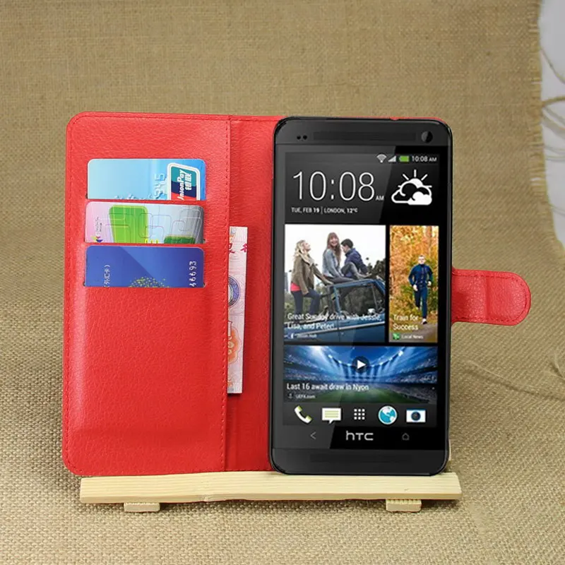 Роскошь для HTC One Max случае мода телефон принципиально Чехлы T6 coques Флип Кожа PU