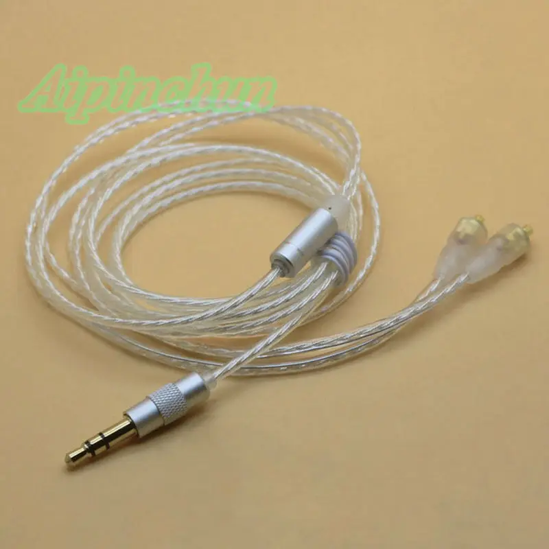 Aipinchun 3.5mm 3 Pole Earphone Audio HIFI Cable Headphone