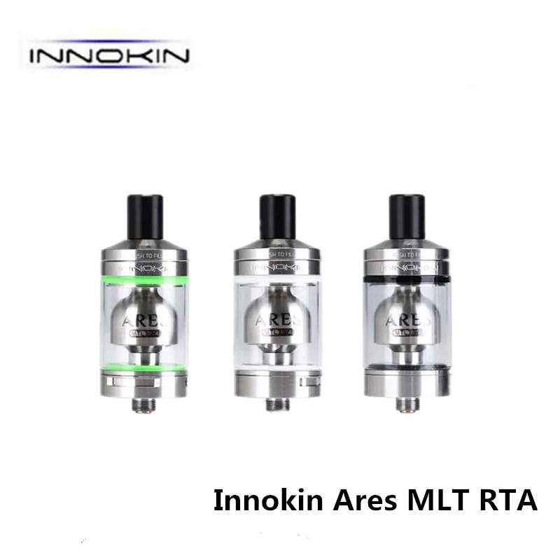 

Original atomizer rta Innokin Ares Mtl Rta tank 4ml 24mm Slide adjustable Airflow top filling e cigarette Ares RTA atomizers