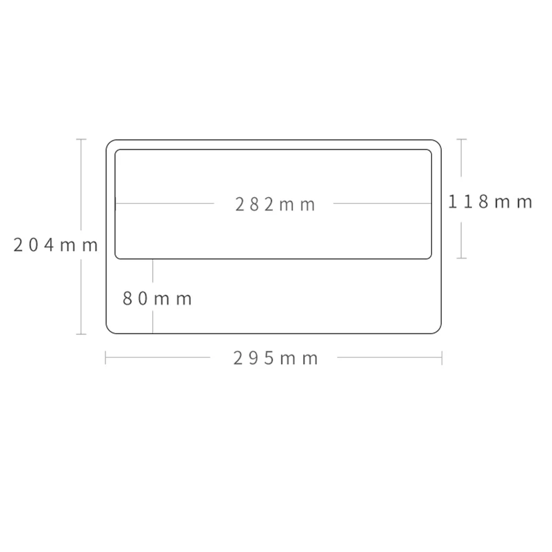 Силиконовая подставка для запястья Для IMac, Беспроводная Bluetooth клавиатура, эргономичная пена с эффектом памяти, комфортная подставка для запястья, для компьютера, ноутбука