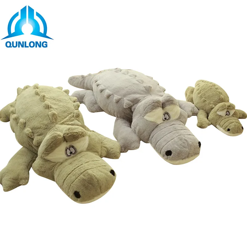 

Qunlong 60/90/110cm Big Size Kawaii Crocodile Personalities Plush Pillow Soft Animals Stuffed Toys For Kids Dolls Birthday Gifts