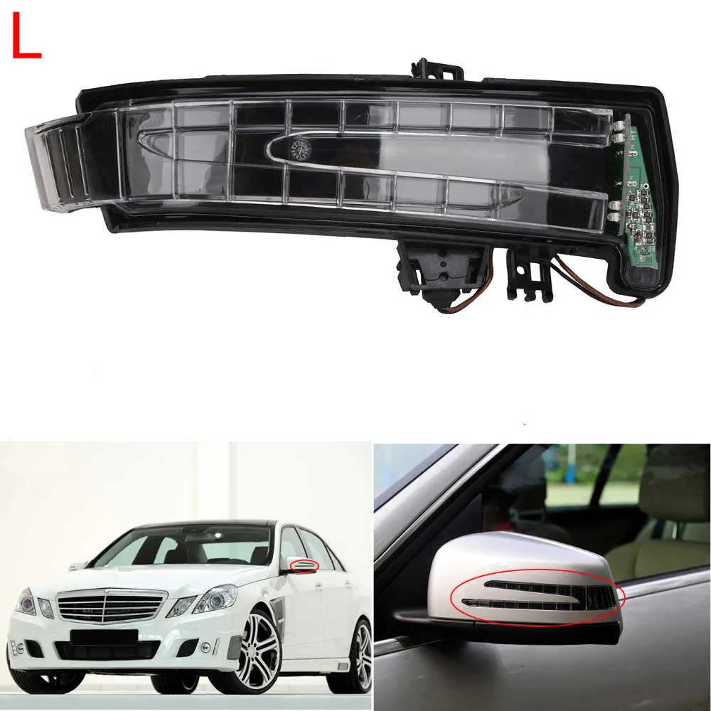 LEFT Side Mirror Indicator Turn Signal Blinker Fit Mercedes Benz W204 W212 W221