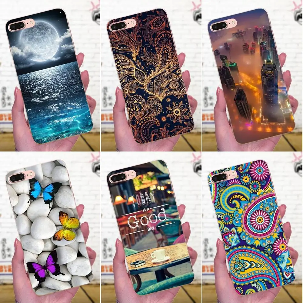 For Apple iPhone X XS Max XR 4 4S 5 5C 5S SE 6 6S 7 8 Plus Special Beautiful Nature Landscape Cute Animal Back | Мобильные телефоны
