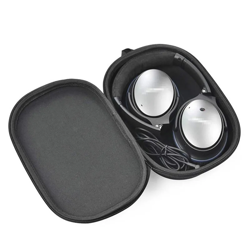 Leory защитные EVA случае наушников Портативный наушников сумка для Bose QC15/QC25/QC35 удобный ящик для хранения