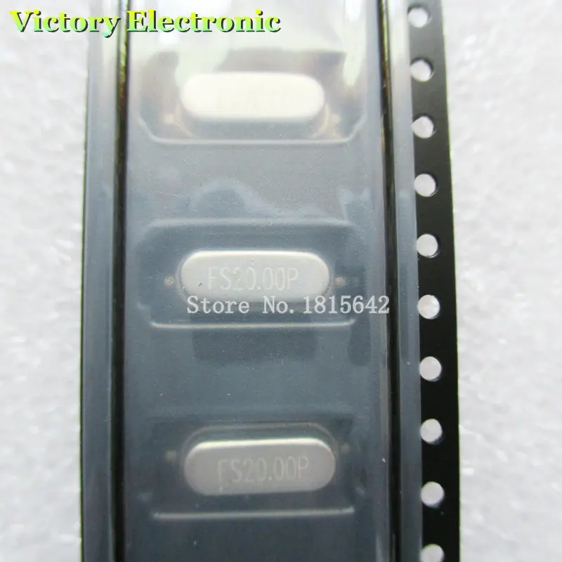 10 шт./лот SMD кварцевый Кварцевый резонатор 20 МГц м 000 49S Φ smd пассивный кристалл |