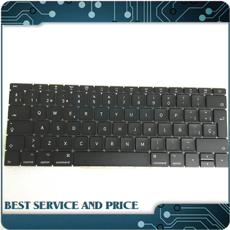 

BINFUL LAPTOP Keyboard Spanish layout For Macbook Pro Retina A1708 Late 2016 Mid 2017 KEYBOARD