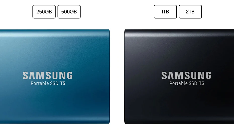 Samsung SSD T5 портативный SSD 250 ГБ 500 1 ТБ 2 ТБ USB3.1 Внешние накопители USB 3,1 Gen2 и обратная совместимость с USB для ПК