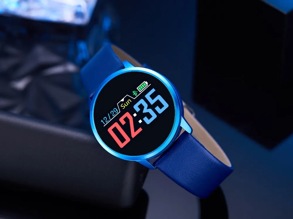 Q8 спортивные Смарт-часы OLED Цвет Экран умная электроника умные часы модные Фитнес отслеживание сердечного ритма bluetooth Для мужчин человек Для женщин