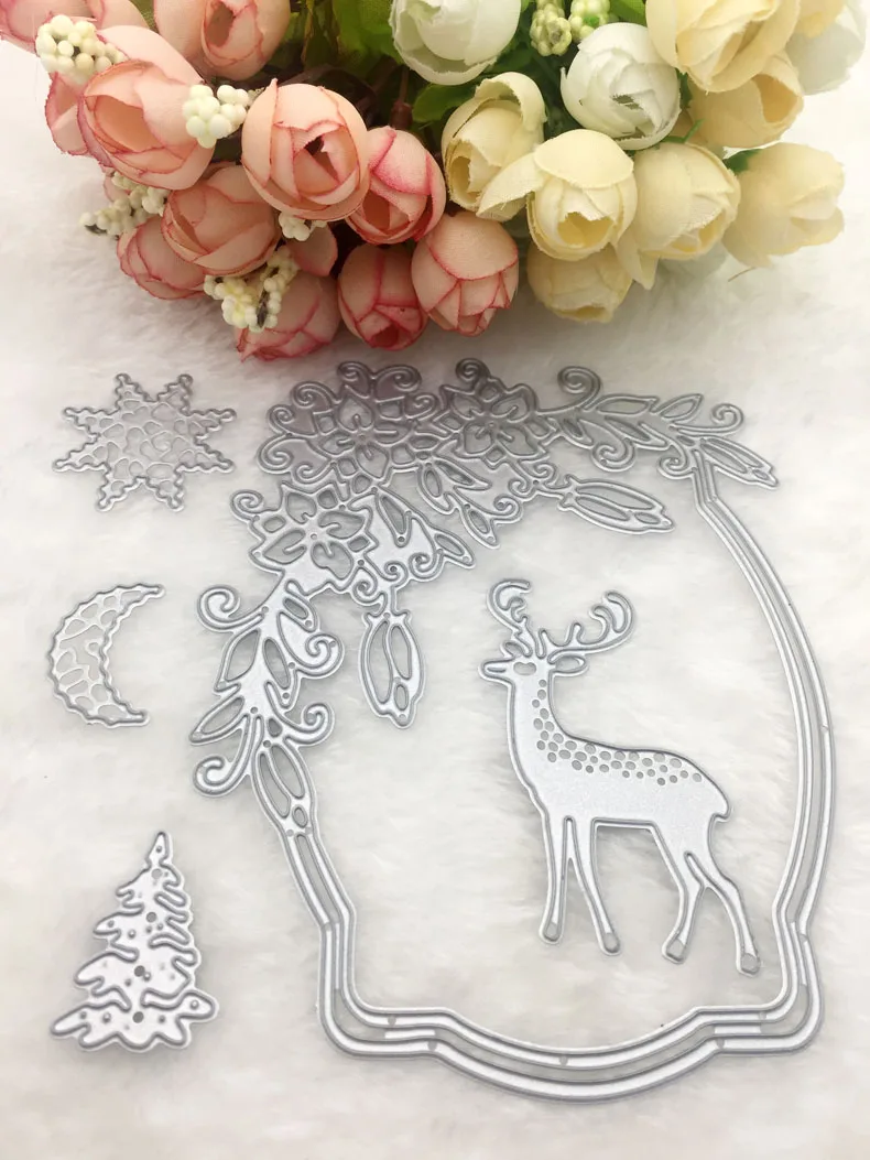  N337 METAL CUTTING DIES Flower Scrapbook card invitation paper craft party decor embossing stencil  - 32924955698