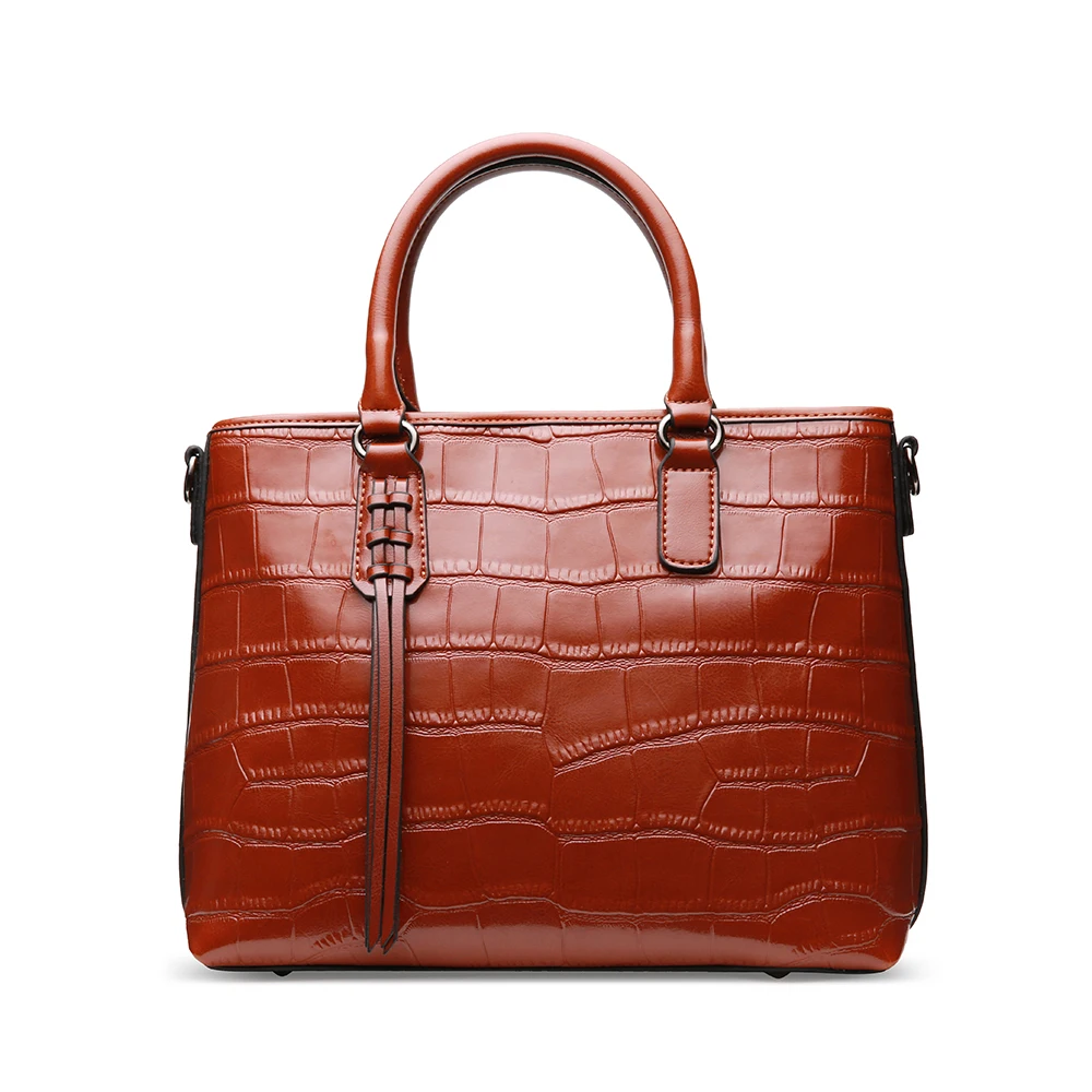 

High Quality Handbag Women Large Bucket Shoulder Bag Female Leather Ladies Tote Bag FashionTop-handle Bag QSL071610
