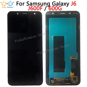 

For Samsung galaxy J6 J600F lcd display touch screen digitizer for samsung J6 lcd Screen Assembly Repair Parts Black Gold