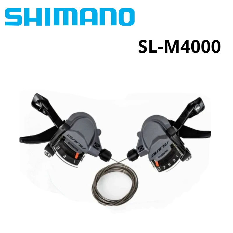 

SHIMANO ALIVIO SL M4000 3x9S 27 Speed Shifter Lever Trigger Left & Right With Inner Cables
