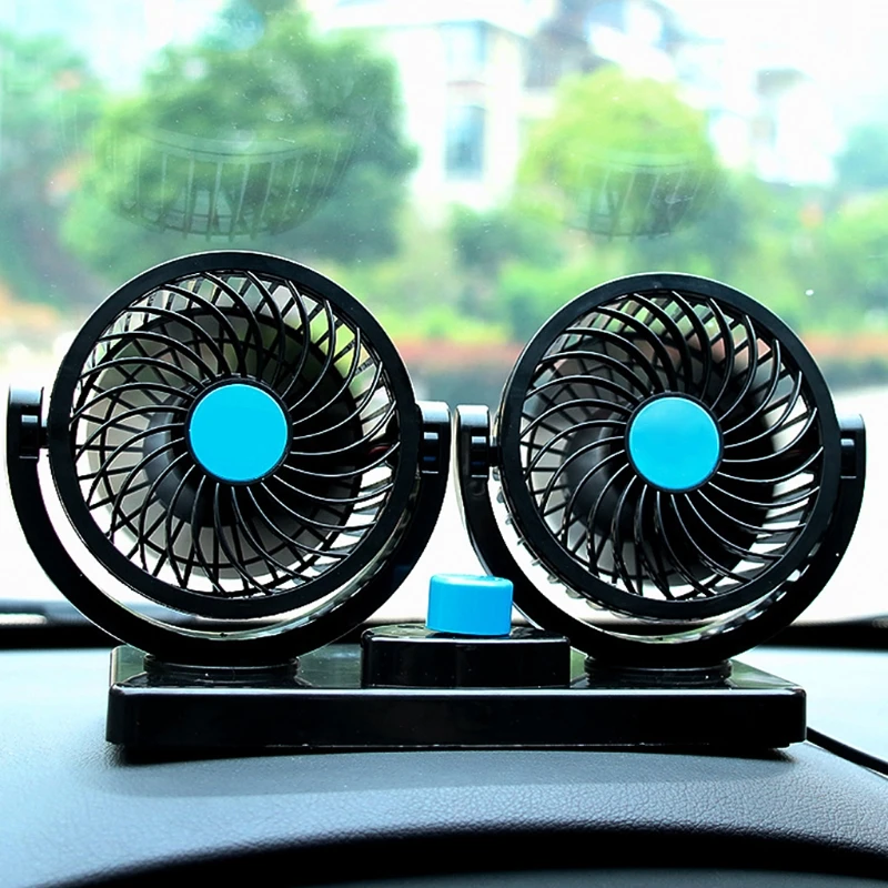 

Free delivery New Mini Electric Car Air Cooling Fan Air Conditioner 360 Degree Rotating 2 Gears Adjustable DC 12V