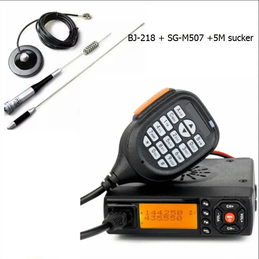 

Baojie BJ218 radio station dual band VHF UHF 256 channel Baojie USB Programming Cable for BJ-218 mobile car radio station