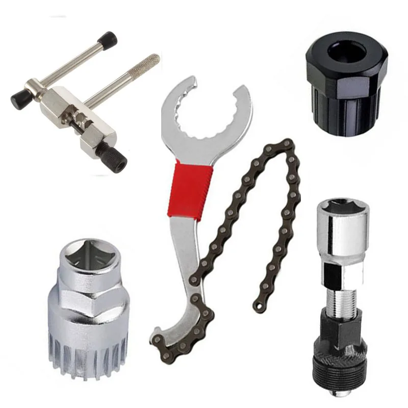 5pcs Mountain Bike Repair Tool Kits Bicycle Chain Cutter/Chain Removel