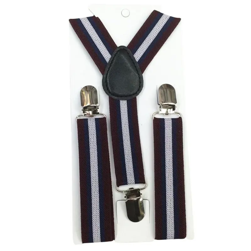

Stripes Baby Boys Children Clip-on Suspender Y-Back Child Elastic Suspenders