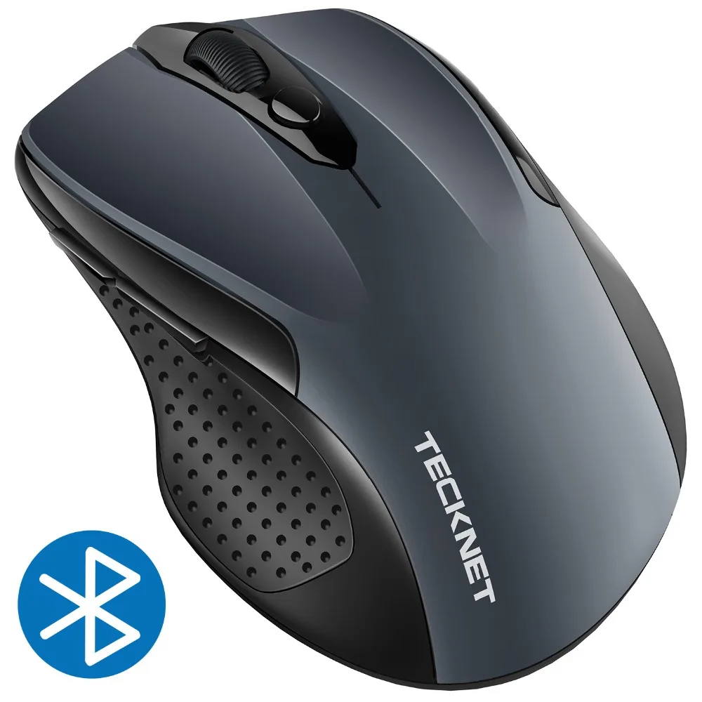 TeckNet Bluetooth Mouse 2600DPI Adjustable Portable Wireless Mouse 24 Months Battery Life Cordless Mice for font