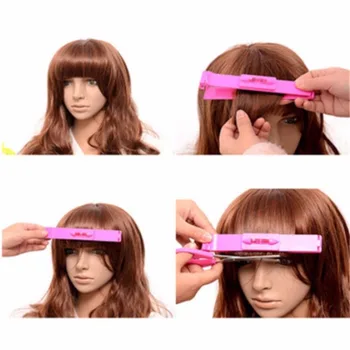 

Professional Hair Cutting Guide Level Ruler Hair Bang Cutting Comb Hairstyle Trim Tool Guide Assistance Hair Styling Accessory