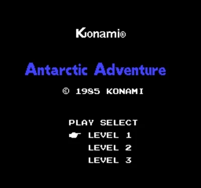 Антарктическое приключение (J) 60 контактов 8 бит игровая Карта