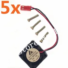 Wholesale 5Pcs Lot High Speed Cooling Fan 25 25mm for Motor Heat Sink DC Brushless Fan