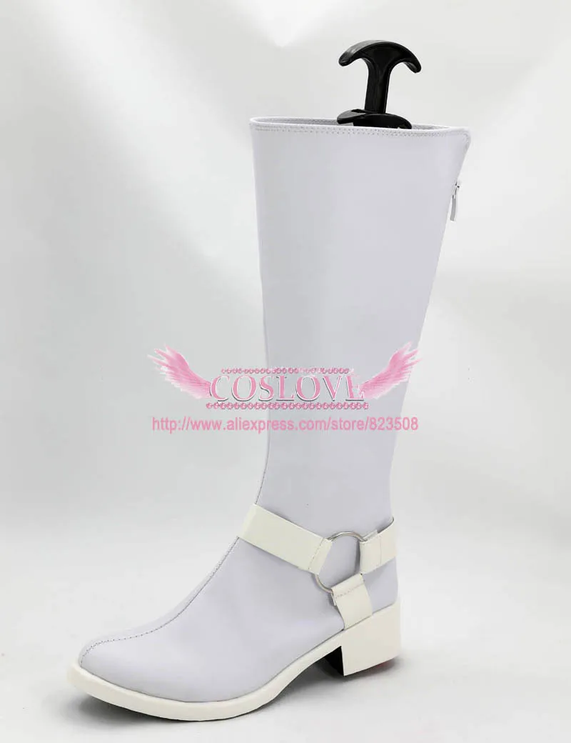 Persona 5 Fox Yusuke Kitagawa White Cosplay Shoes (1)