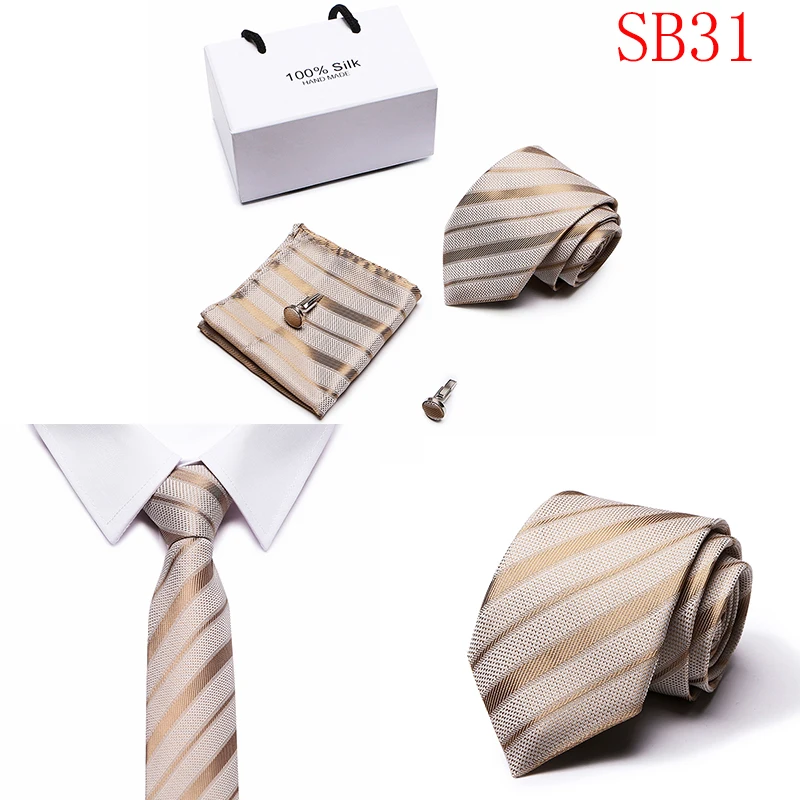 Joy alice 8 см новые высококачественные мужские галстуки gravatas dos homens набор галстуков для мужчин полосатые галстуки подарочная упаковка