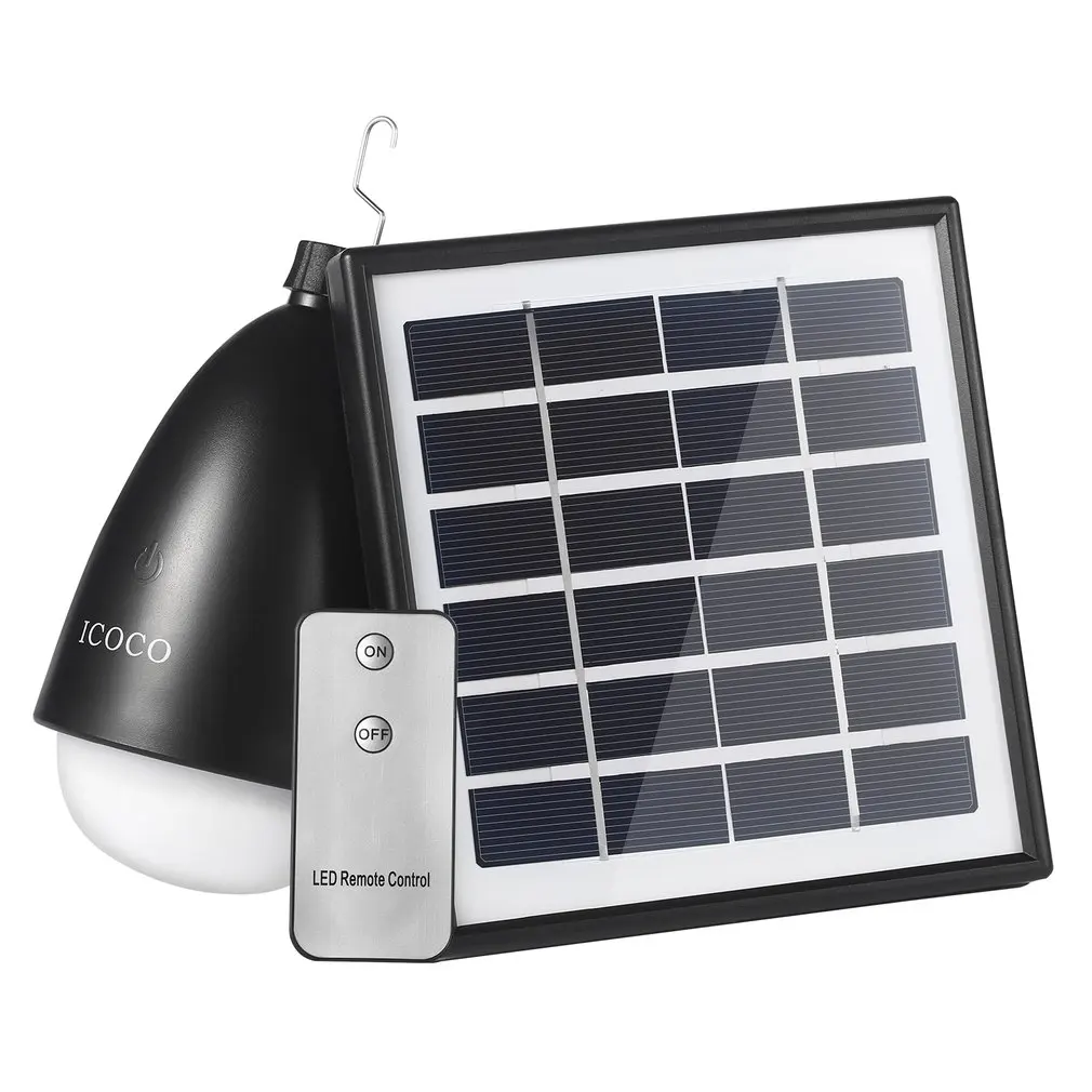 

Portable Camping Led Light Solar Energy Bulb Lamp Environmental Over Charging Protection Adjustable Touching Light