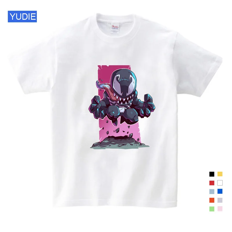 

Summer Kids T shirt Avengers Infinity War Superhero Thanos Hulk Tshirts Venom T Shirt Men Cool Comic Originality Cotton T-shirt