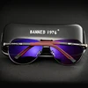 2022 High quality Anti glare Polarized Aluminum Sunglasses hot Men's brand new Sun glasses big size oculos women gafas de sol ► Photo 2/6