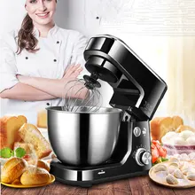 ITOP ELectric 4L Food Mixers Kitchen Mixer Machine With Egg Beater Dough Cream Food Mixer Maker Machine 6 Speeds Blender 800w multifunctional electric dough mixer eggs blender 4 2l kitchen stand food milkshake cake dough maker kneading machine 220v