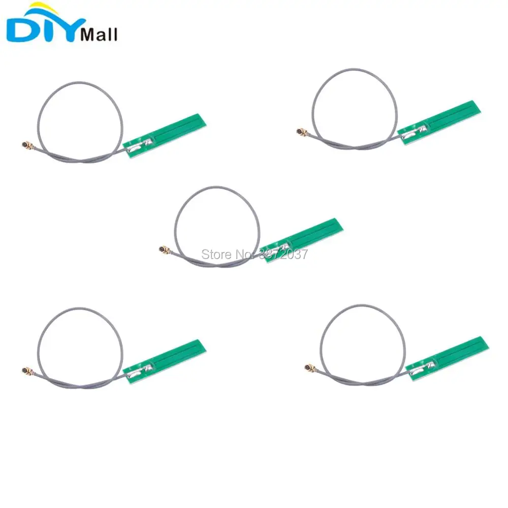 

5pcs/lot GSM GPRS 2G 3G IPEX PCB Antenna IPX13 50ohm 3dBi 880-960 MHz 1710-1800 MHz for SIM800 SIM808 GSM Module
