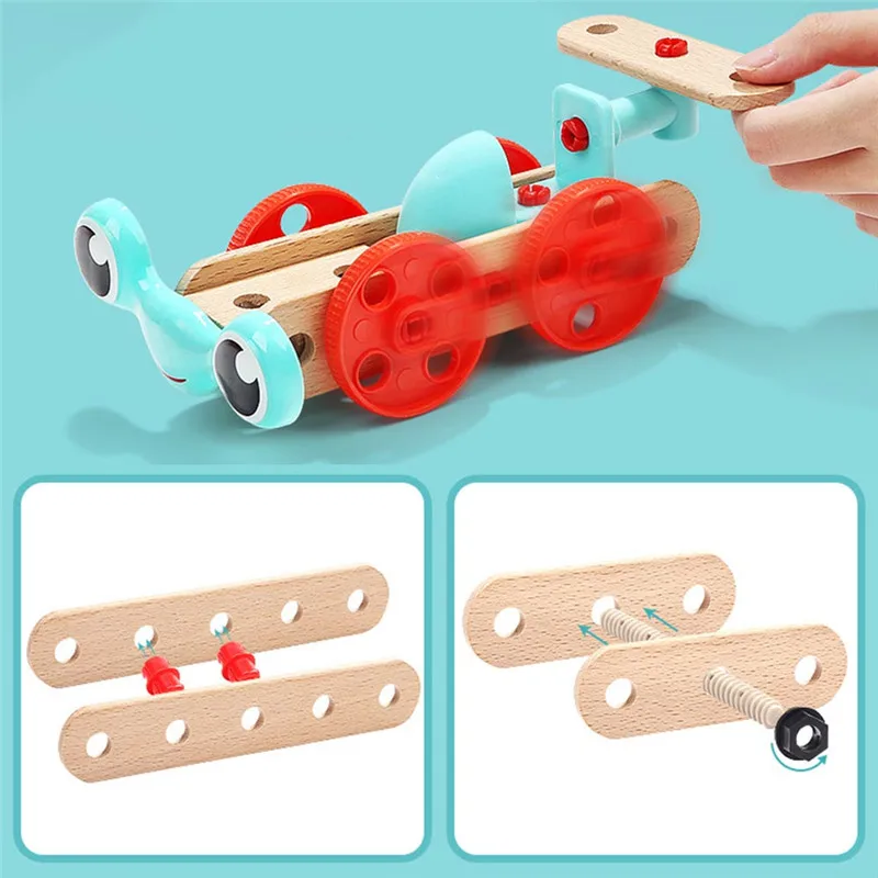 Детская гайка комбинированная разборка набор инструментов винт сборка развивающие игрушки
